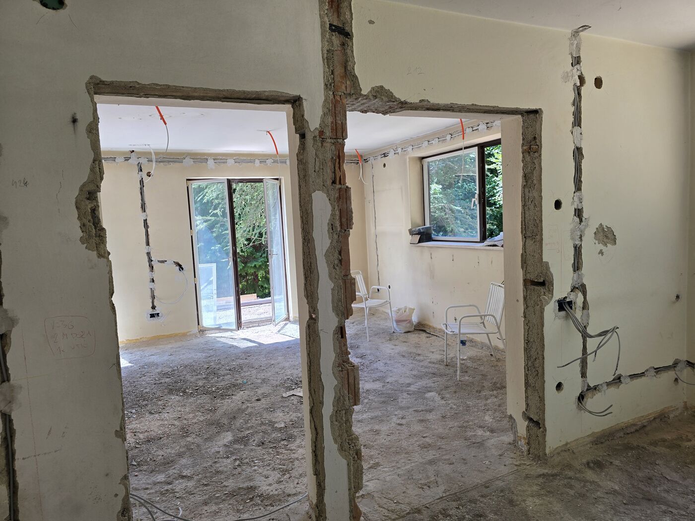 Prenova hiš in stanovanj na ključ, fotografija 3 z našega gradbišča